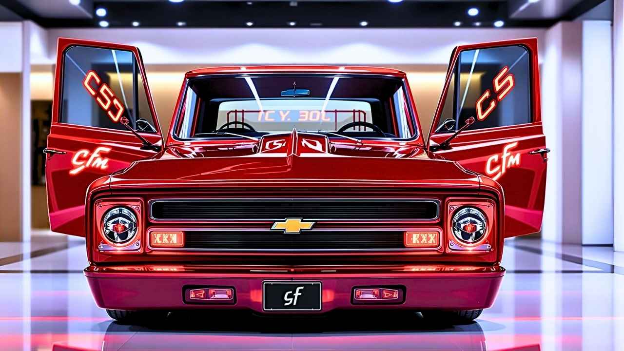 2026 Chevrolet C10 Unveiled: The Ultimate Blend of Classic Design & Cutting-Edge Performance!